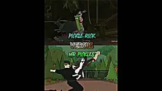 Pickle Rick VS Mr Pickles | #edit #battle #1v1 #shorts #rickandmorty