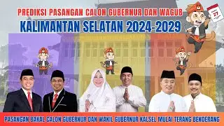 PASANGAN CALON GUBERNUR KALSEL 2024 TERBARU