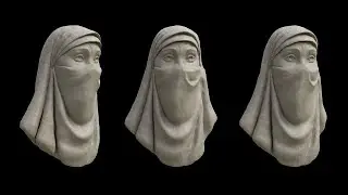 Blender | Girl in niqab