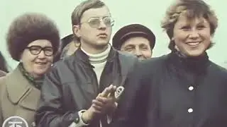 Старый мост в Калинине после реконструкции  Новости  Эфир 11.10.1985 г.