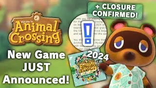 New Animal Crossing Game JUST Announced (& Closure Confirmed)