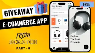 🎁🎉 Giveaway Announcement | E-Commerce App Part 8 | Flutter x Firebase Tutorial 2024