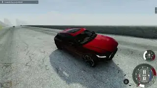 СПУСК С ГОРЫ В BEAMNG DRIVE (2 часть)