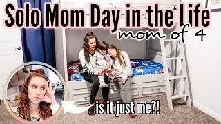 SOLO DAY IN THE LIFE OF A MOM OF 4 | ALL DAY MOM LIFE *SOLO* | Ashleys Busy Life