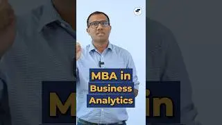 MBA in Business Analytics|Career|Salary|Data Analytics! #mba #dataanalytics #youtubeshorts #shorts