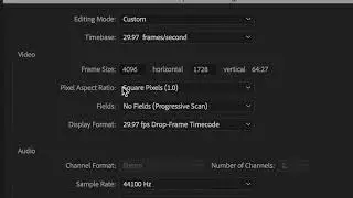 How to resize sequence Premiere Pro CC 2018