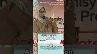 "Bugün yeni hayatıma Bismillah diyorum."  Taiba Riaz - 13. GENÇ AKADEMİSYENLER KONFERANSI