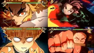 All Ultimate Art Attacks - DEMON SLAYER The Hinokami Chronicles PC Gameplay 60 FPS