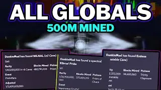 All My Global Finds Up to 500M Mined | REx: Reincarnated