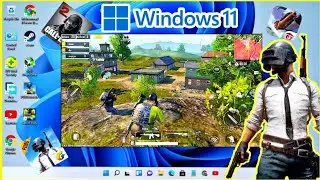 PUBG Mobile Play on Windows 11 Gameplay | PUBG Test on Windows 11