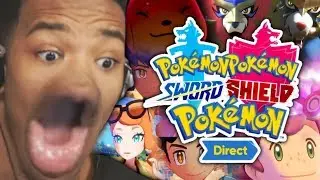 Etika Reacts to POKEMON SWORD & SHIELD DIRECT