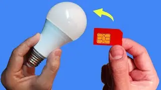 Once You Discover This SIM Card Secret, You Will Never Throw Away A LED Lamp! How To Fix LED Bulb!