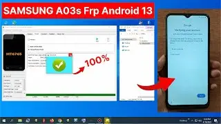 A03s Android 13/12/11 Frp Unlock No Test Point | Samsung A03s All Android Frp By Sp Flash Tool