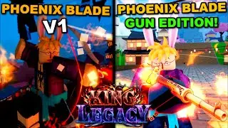 Getting The MOST POWERFUL Weapon In Roblox King Legacy... Heres What Happened! (Phoenix Blade V2)