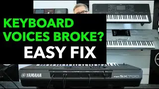 Is Your Keyboard Voice STUCK and NOT Changing? | For Yamaha Genos, Genos 2, PSR SX-700 & SX 900.