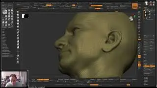 Retopo to Zbrush mirror and projecting