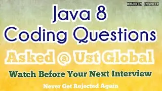 Java 8 Coding Questions asked in UST Global Interview