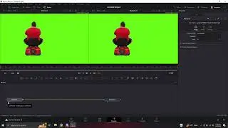 How to green screen stuff on Davinci Resolve 18!