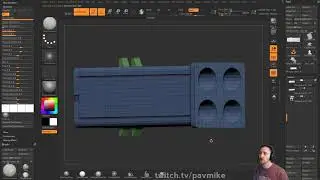 067 ZBrush Modeling With Game Res In Mind