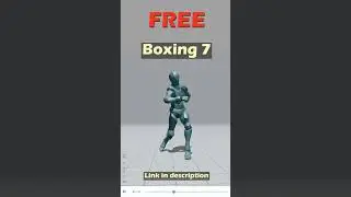 Boxing 7. Free Mixamo animation for Daz Studio's Genesis 9. 