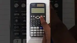 how to solve simultaneous equations on casio fx-991ex | Casio Classwiz #shorts