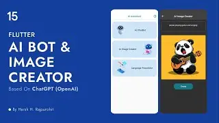 15.Navigation Using Enum & Chat Screen Send Message Field UI Design | Ai Assistant In Flutter