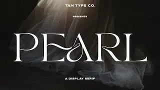 TAN   PEARL Font Free Download