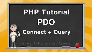 PHP PDO Tutorial Connect Database and Query Example