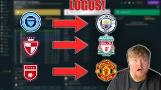 Football Manager 24 - How to download LOGO PACKS & PLAYER FACES (2024)