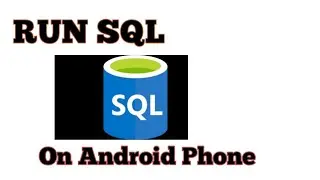 how to run SQL commands on phone| SQL on phone| SQL statements on android phone 