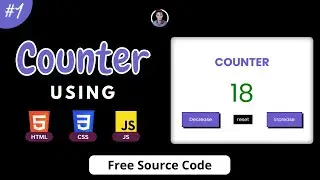 Build a Counter Project Using HTML, CSS & JavaScript 1️⃣2️⃣| HTML CSS & JavaScript | developer pani