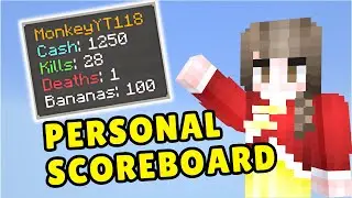 How to Make Your Very Own Personal Scoreboard in Minecraft Bedrock