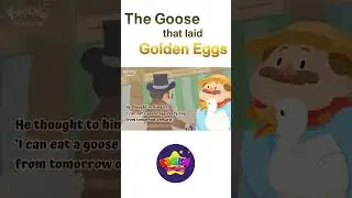 The Goose that laid the Golden Eggs - Fairy tale - English Stories #shorts