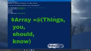 Powershell Strings into Arrays