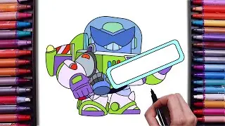 How to Draw Surge Lightyear From Brawl Stars |  Brawl Stars X Toy Story | How to Draw Brawl Stars
