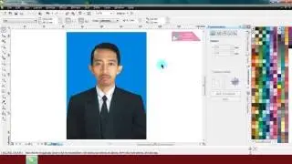 Cara Mengganti Background Foto Formal di CorelDRAW | Belajar CorelDRAW