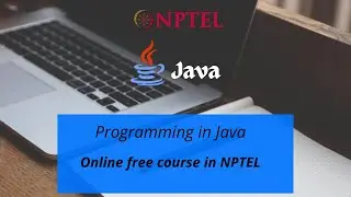 Free Java Programming Course with certificate || NPTEL Java Course With Certificate || Techne