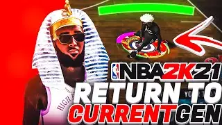 My SHARPSHOOTING POINT FORWARD is still GODLY... Returning to NBA 2K21 CURRENT GEN!!