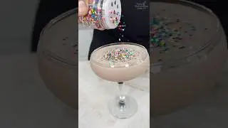 Chocolate ice cream martini #cocktail #vodka #chocolate #icecream