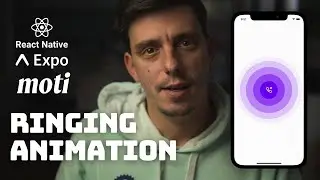 React Native Phone Ring Indicator Wave - React Native Moti & Reanimated 2