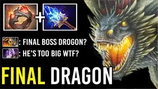 BIG BLACK DROGON IS BACK! Crazy Giants Ring DK Final Boss vs Pro Clinkz Most Epic Game WTF Dota 2