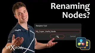 Rename Fusion nodes? My Approach #davinciresolvefusion #blackmagicfusion