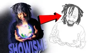 🔴 Live Illustration Session for ShowIsMe! Ep2🎨✨ | Creating Epic Twitch Graphics in Photoshop! Ep 2