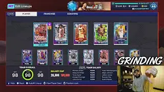Late Night Grind! NBA 2k25 Myteam Weekend Vibes, Stacking MT and Grinding for HOF Badges
