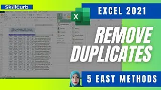 5 Easy Ways to Remove Duplicates in Excel 2021