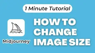 How To Change Image Size or Aspect Ratio in Midjourney | Midjourney Tutorial