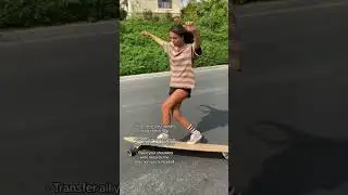 Let’s shred 🛹 Repost from louisemaurisset on TikTok #rebelution #longboard