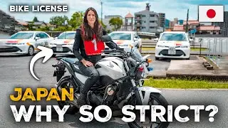 How We Got a Motorcycle License in The Strictest Country: Japan