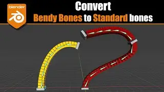 [Blender] Convert Bendy bones to Regular bones