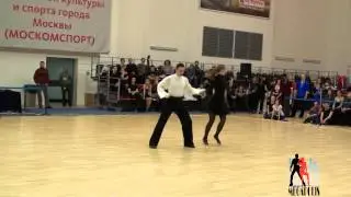 ЧР по хастлу-2013. Хастл-абсолют.Молоденко Андрей-Малолетнева Галина. Слоу.